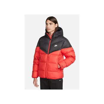 Nike Storm Fit Windrunner Primaloft Erkek Kapüşonlu Mont Ndd Sport Kırmızı M