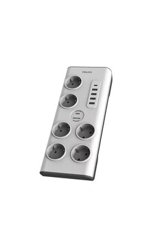Philips Spn7060wa/62 6'lı Akım Korumalı & 5xusb Priz 900j - 2m