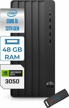 Hp 290 Pro G9 Intel I5-13400 48Gb 2Tb Ssd 6Gb/Rtx3050 Windows 11 Home Masaüstü Bilgisayar Rtb6jd6esh19+Zettausbbellek