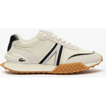 Lacoste L-Spin Deluxe Leather Mens Sneaker Hakiki Deri Erkek Günlük Spor Ayakkabı Krem - 40