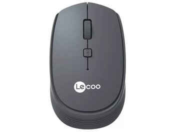 Lenovo Lecoo Ws202 1600 Dpi 4 Tuşlu Kablosuz Mouse Koyu Gri