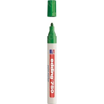 Edding 750 Markör (Dekor) Boya Kalemi 2-4 Mm Yeşil Yuvarlak Uçlu (10 Lu Kutu) - Yok