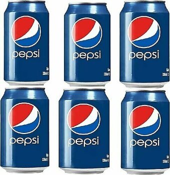 Pepsi Kola 330 Ml X 6 Adet