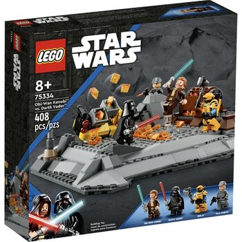 LEGO Star Wars 75334 Obi-Wan Kenobi™ Darth Vader™’a Karşı (408 Parça)