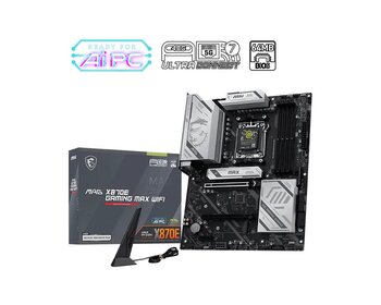 MSI X870E GAMING MAX WIFI AM5 DDR5 8200(OC)MHz ATX Gaming (Oyuncu) Anakart