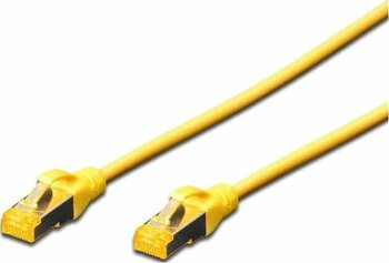 Digitus Cat 6a S-ftp 0.50 metre Sarı RJ45 (8P8C) Patch Kablosu