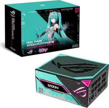 Asus ROG-THOR-1200P3-MIKU 1200W 80+ Platinum 135MM Full Modüler Gaming (Oyuncu) Güç Kaynağı