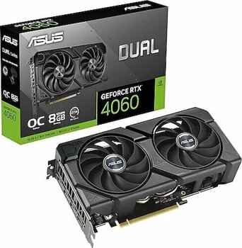 Asus Dual Evo OC Edition DUAL-RTX4060-O8G-EVO 128 Bit GDDR6 8 GB Ekran Kartı