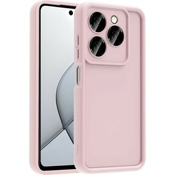 Tecno Spark 20 Pro 5g Kılıf Kamera Korumalı Lithe Soft Premium Silikon Kapak - Pink