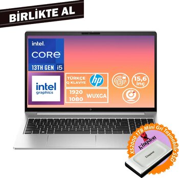 HP EliteBook 650 G10 i5-1335U 16GB 512GB SSD 15.6" FHD Freedos + XS2000 1 TB SSD B2PK5ES 043
