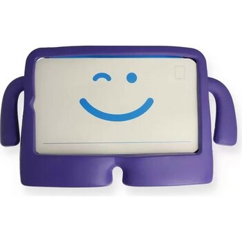 Ipad 4 9.7 Kılıf Karakter Tablet Silikon - Mor