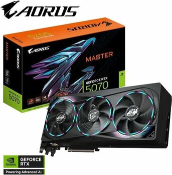 Gigabyte Aorus Geforce Rtx5070 Master 12gb 192bit Gddr7 Gv-n5070aorus M-12gd Ekran Kartı