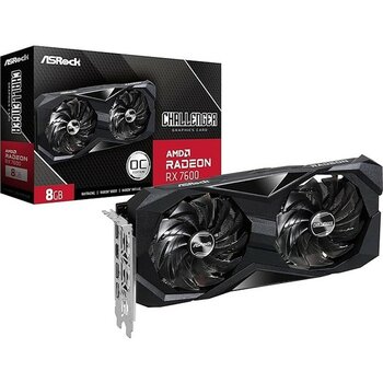Misda Store Amd Radeon Rx 7600 Challenger 8gb Oc Ekran Kartı - 8gb Gddr6, 128-BIT, Vrr, 8k, 1x HDMI 2.1, 3x Display Port