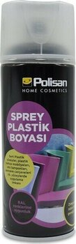 Polisan Plastik Yüzey Sprey Boya 526 Mat Si̇yah - Mat Siyah
