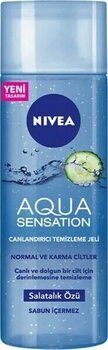 Nivea Aqua Sensation Aydınlatıcı 200 ml Tüm Cilt Tipleri Yüz Temizleme Jeli