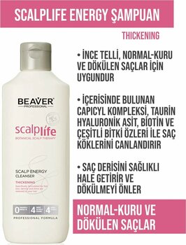 BEAVER PROFESSIONAL Scalplife Energy Cleanser Şampuan