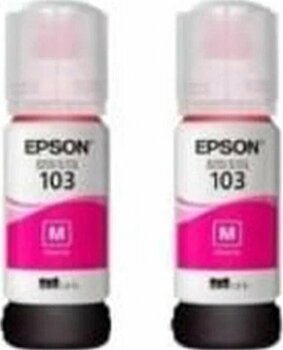 Epson 103 Ecotank 65 ml Kırmızı (Magenta) L3151 Uyumlu Mürekkep Seti