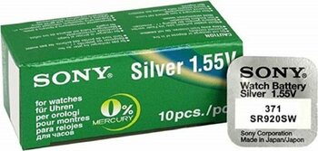 Sony (murata) 371 Sr920sw Saat Pili 10'lu (1 Kutu)
