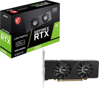 MSI GeForce RTX 3050 LP E 6G OC GDDR6 96Bit DX12 Gaming (Oyuncu) Ekran Kartı