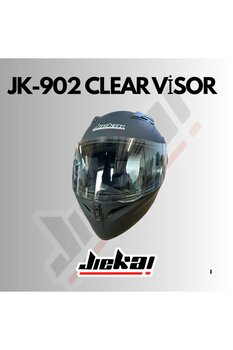 JK 902 ÇENE AÇILIR KASK CLEAR-ŞEFFAF KASK VİZÖRÜ