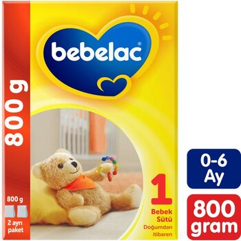 Bebelac 1 Bebek Sütü 0-6 Ay 800 Gr