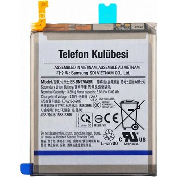 Telefon Kulübesi Samsung Note 10 Uyumlu Batarya Pil (EB-BN970ABU)