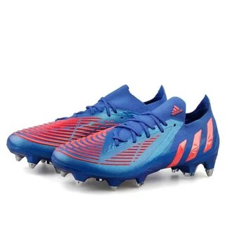 Adidas H02973 Mavi Predator Edge 1 Low SG Krampon Erkek Spor Ayakkabı