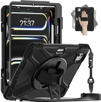 Fogy iPad Pro 11 Inç M4 2024 Uyumlu Siyah Tablet Kılıfı