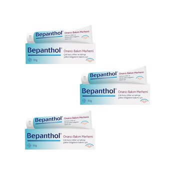 Bepanthol Onarıcı Bakım Merhemi 3 X 30 G