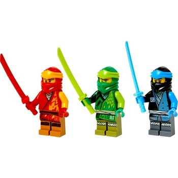 LEGO Ninjago - Lloyd - Kai ve Nya Orijinal Minifigürler