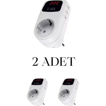 Cata CT-9187 Priz Regülatör Dijital - 2’li Paket