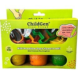 Childgen Doğal Oyun Hamuru Mini Set