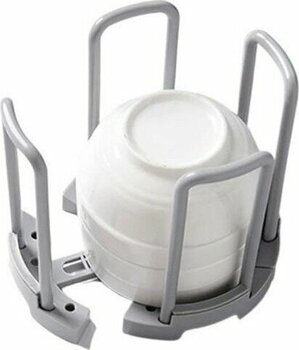 Hobibahçem® Tabak Bardak Kase Standı Bulaşık Kurutma Tutucu Mutfak Düzenleyici Organizatör