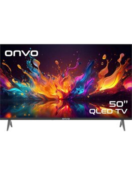 Onvo 50ovf9001uq 4k Ultra Hd 50" 127 Ekran Uydu Alıcılı Google Smart Qled Tv