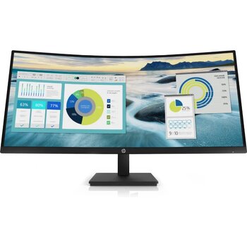 HP P34hc G4 21y56aa 34" 5 ms Wqhd Type-C Curved LED Monitör
