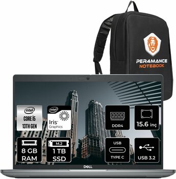 Dell Latitude 3540 i5 1335U 8GB RAM 1TB SSD 15.6'' FHD FDOS N006L354015 & PER4 ÇANTA