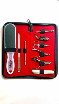 Solingen Cobalt Profesyonel Süper Bileyli 9 Parça Manikür Seti Full Eksiksiz