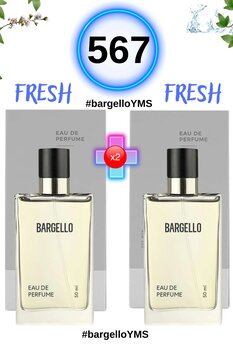 Bargello 567 Fresh Edp 50 Ml Erkek Parfüm 2 Adet Edp
