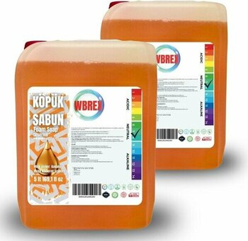Wbrex Premium Gliserinli Köpük Sabun 5 lt x 2 Adet  Misk Amber Kokulu - 10 lt