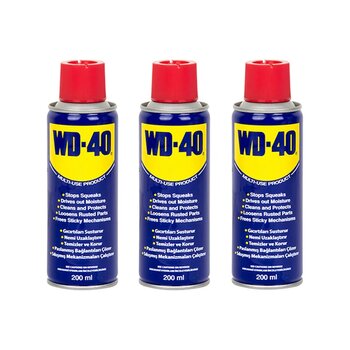 Wd-40 Çok Amaçlı Pas Sökücü Ve Yağlayıcı 200 Ml 3 Adet