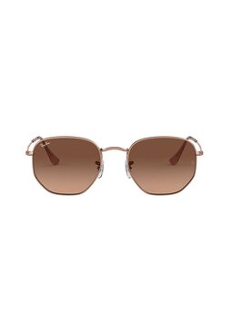 Ray-Ban Hexagonal RB3548N Geometrik Bakır Unisex Güneş Gözlüğü BEDENSIZ 1092935