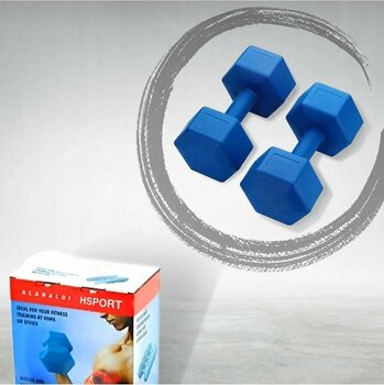 Hsport Yüksek Kalite Içi Demir Tozu Dambıl Ağırlık Seti 2x4 Kg Dumbell Set