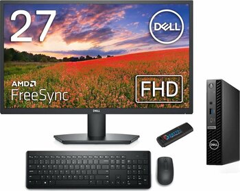 Dell Pc Optıplex 7020mff Intel Core I5-14500t 8gb Ddr5 1tb Ssd Windows11home 27" Fullhd Mon. Masaüstü Bilgisayar Cn007o7020mff33+Zettausbbellek