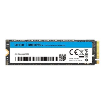 Lexar 1Tb Nm610pro Gen3 M.2 Ssd 3300-2600 Lnm610p001t-Rnnng