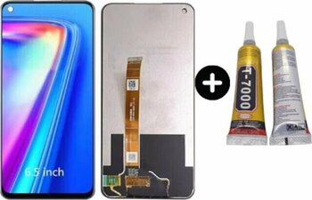 Te Oppo Realme 7 Oled Lcd Dokunmatik Ekran + B7000 Standart