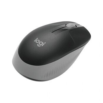 Logitech M190 910-005906 Büyük Boy Usb Alıcılı 1.000 Dpi Kablosuz Mouse Gri