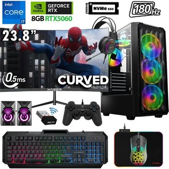 Xaser XSR1136 I7 14700F 32GB Ddr5 Ram 2tb M.2 Nvme SSD 8gb RTX5060 23.8