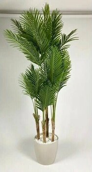 Biçiçek Yapay Areka Ağacı Kırıkbeyaz 220 cm Yapay Ağaç