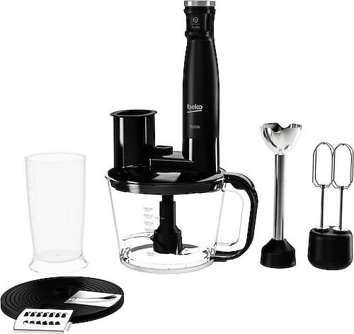 Beko RHB 5050 B Floral 1350 ml 1500 W Siyah Blender Seti
