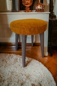 BARERMO Yuvarlak puf Bench, Puf, Sandalye, Oturak, Tabure, Makyaj Masası Sandalyesi, Dresuar Pufu